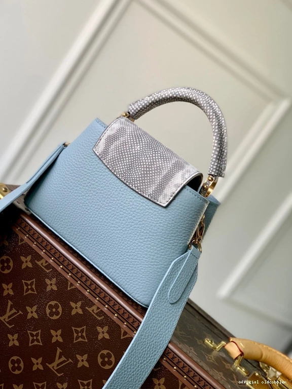 Official oldcobbler CAPUCINES MINI VUITTON LOUIS 0708